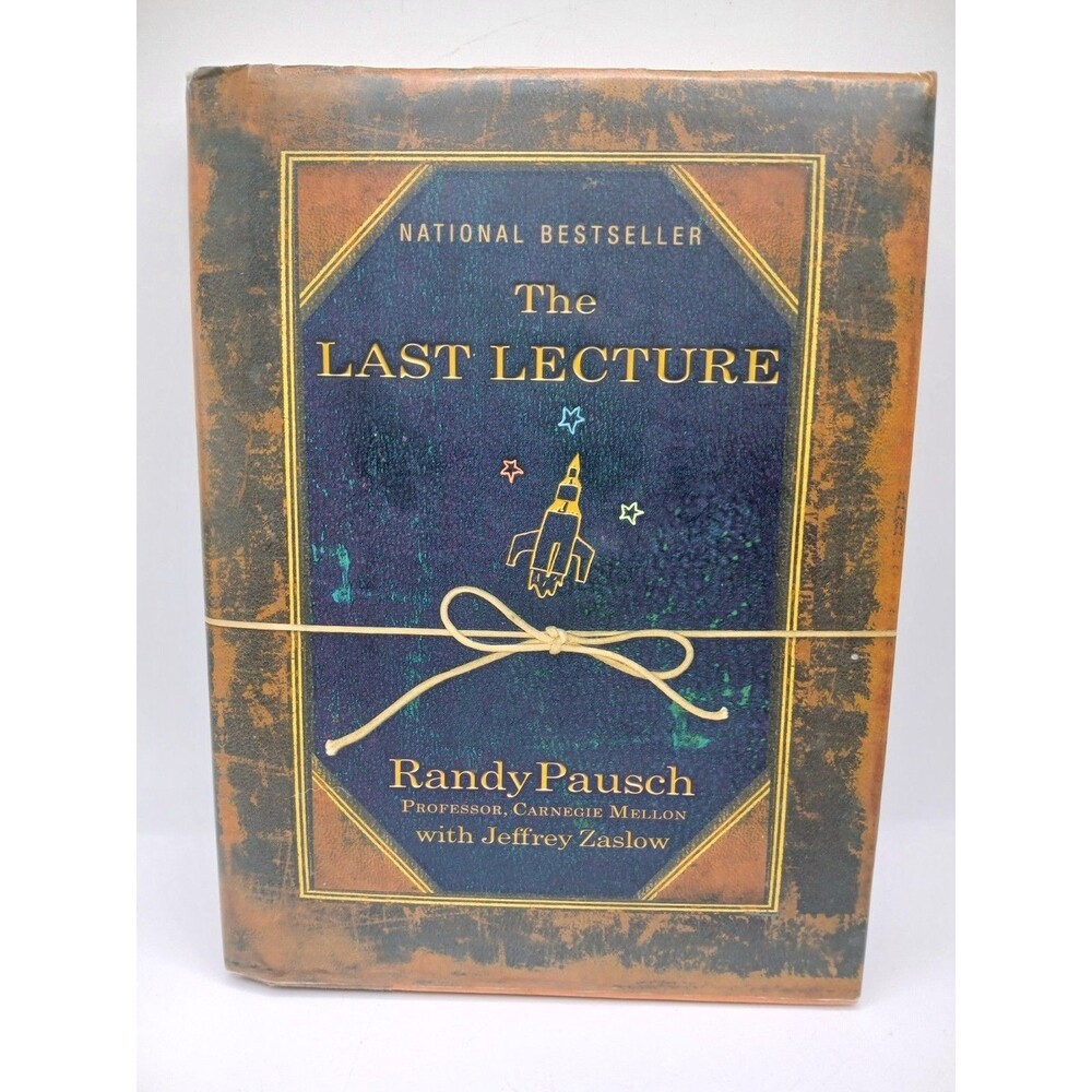 The Last Lecture by Randy Pausch Hardcover 2008 1st Edition Dust Jacket